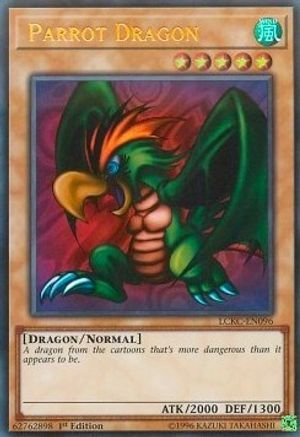 Parrot Dragon (LCKC-EN096) - Legendary Collection Kaiba 1st Edition