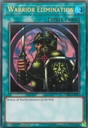 Warrior Elimination (LCKC-EN099) - Legendary Collection Kaiba 1st Edition