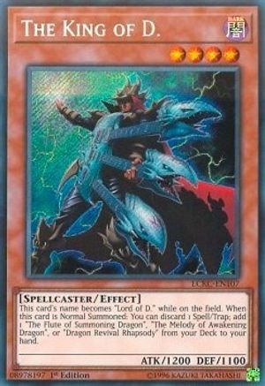 The King of D. (LCKC-EN107) - Legendary Collection Kaiba 1st Edition