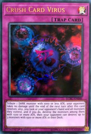 Crush Card Virus (Version 2) (LCKC-EN046) - Legendary Collection Kaiba 1st Edition