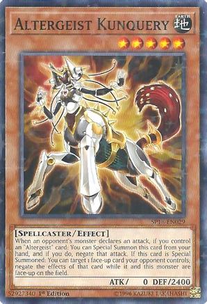 Altergeist Kunquery (Starfoil) - SP18-EN029 - Star Pack VRAINS 1st Edition