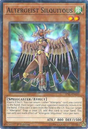 Altergeist Silquitous (Starfoil) - SP18-EN030 - Star Pack VRAINS 1st Edition