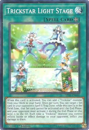 Trickstar Light Stage (SP18-EN040) - Star Pack VRAINS 1st Edition