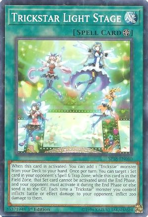 Trickstar Light Stage (Starfoil) (SP18-EN040) - Star Pack VRAINS 1st Edition