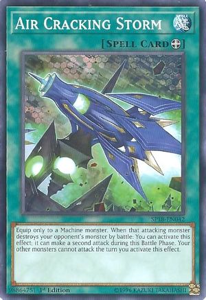 Air Cracking Storm (SP18-EN042) - Star Pack VRAINS 1st Edition