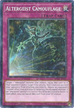 Altergeist Camouflage (Starfoil) - SP18-EN047 - Star Pack VRAINS 1st Edition