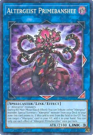 Altergeist Primebanshee (Starfoil) - SP18-EN037 - Star Pack VRAINS 1st Edition