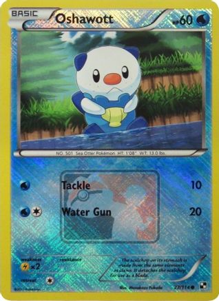 Oshawott - 27/114 (League Promo) 27 - League & Championship Cards Reverse Holofoil