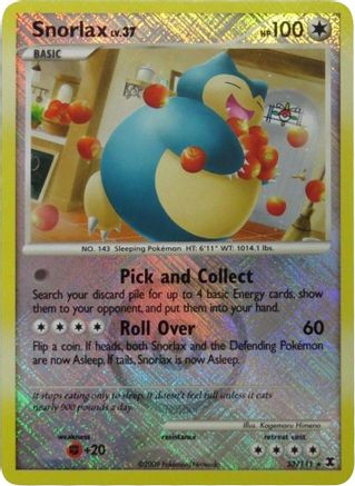 Snorlax - 33/111 (League Promo) 33 - League & Championship Cards Reverse Holofoil