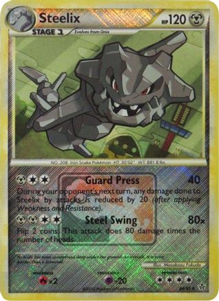 Steelix - 24/95 (League Promo) 24 - League & Championship Cards Reverse Holofoil