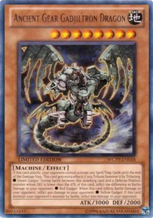 Ancient Gear Gadjiltron Dragon - WCPP-EN018 - World Championship 2010 Card Pack Limited