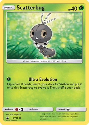 Scatterbug (6) 6/131 - SM  Forbidden Light
