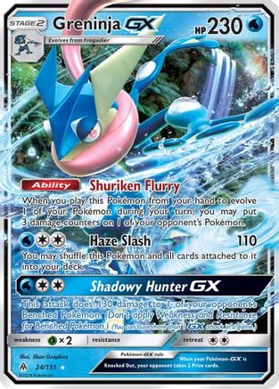 Greninja-GX 24/131 - Forbidden Light Holofoil