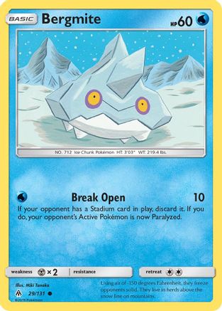 Bergmite 29/131 - SM  Forbidden Light