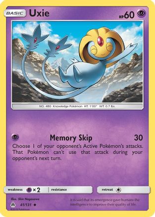 Uxie 41/131 - SM  Forbidden Light