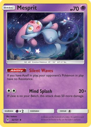 Mesprit 42/131 - SM  Forbidden Light