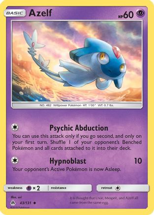 Azelf 43/131 - SM  Forbidden Light