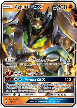 Zygarde GX 73/131 - SM  Forbidden Light Holofoil