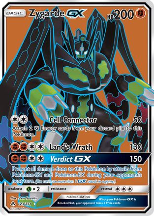 Zygarde GX (Full Art) 123/131 - Forbidden Light Holofoil