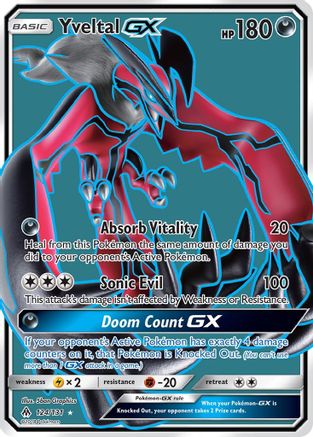 Yveltal-GX 124/131 - Forbidden Light Holofoil