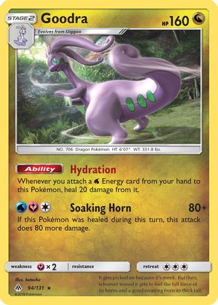 Goodra 94/131 - Forbidden Light Holofoil