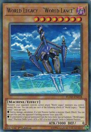 World Legacy - "World Lance" (FLOD-EN018) - Flames of Destruction Unlimited