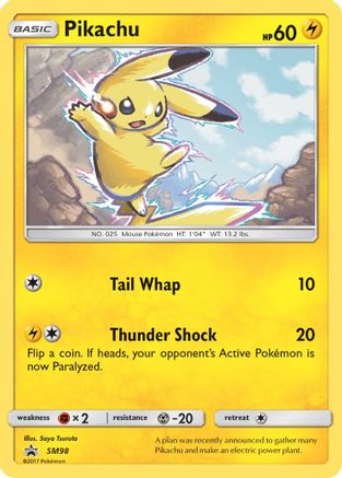 Pikachu - SM98 SM98/248 - SM Promos Holofoil