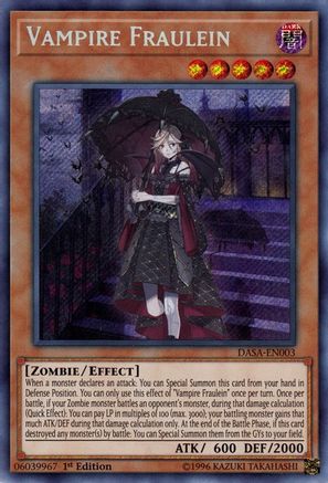 Vampire Fraulein (DASA-EN003) - Dark Saviors 1st Edition