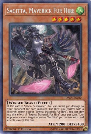 Sagitta, Maverick Fur Hire (DASA-EN020) - Dark Saviors Unlimited