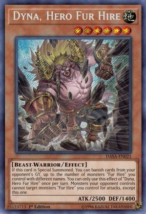 Dyna, Hero Fur Hire (DASA-EN021) - Dark Saviors Unlimited