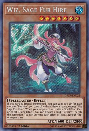 Wiz, Sage Fur Hire (DASA-EN022) - Dark Saviors Unlimited