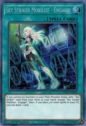 Sky Striker Mobilize - Engage! (DASA-EN030) - Dark Saviors 1st Edition