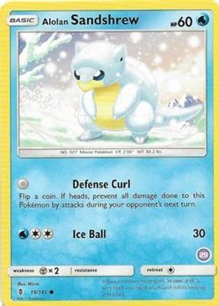 Alolan Sandshrew (29) 19 - SM Trainer Kit Alolan Sandslash & Alolan Ninetales