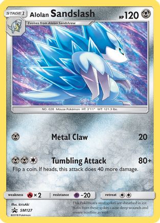 Alolan Sandslash - SM127/248 - SM Promos Holofoil