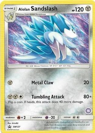 Alolan Sandslash (16) - SM127 - SM Trainer Kit Alolan Sandslash & Alolan Ninetales