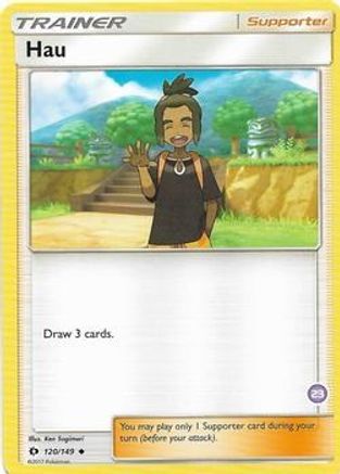 Hau (23) (Alolan Sandslash Half-Deck) 120 - SM Trainer Kit Alolan Sandslash & Alolan Ninetales