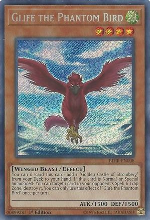 Glife the Phantom Bird (BLRR-EN008) - Battles of Legend: Relentless Revenge 1st Edition