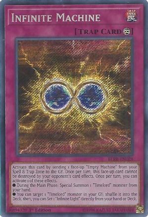 Infinite Machine (BLRR-EN028) - Battles of Legend: Relentless Revenge 1st Edition