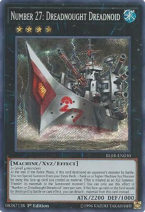 Number 27: Dreadnought Dreadnoid (BLRR-EN030) - Battles of Legend: Relentless Revenge 1st Edition