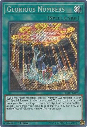 Glorious Numbers (BLRR-EN035) - Battles of Legend: Relentless Revenge 1st Edition