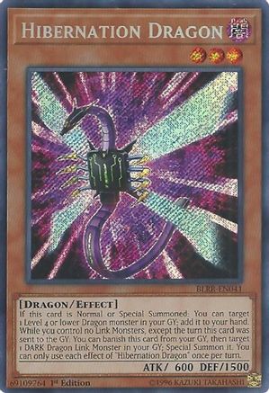 Hibernation Dragon (BLRR-EN041) - Battles of Legend: Relentless Revenge 1st Edition