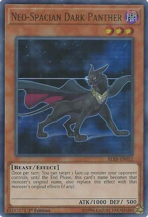 Neo-Spacian Dark Panther (BLRR-EN052) - Battles of Legend: Relentless Revenge 1st Edition