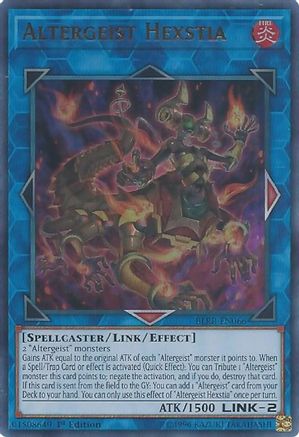 Altergeist Hexstia - BLRR-EN066 - Battles of Legend: Relentless Revenge 1st Edition