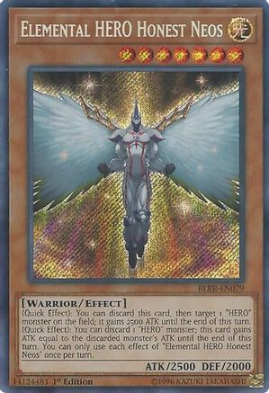 Elemental HERO Honest Neos (BLRR-EN079) - Battles of Legend: Relentless Revenge 1st Edition