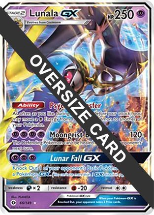 Lunala GX - 66/149 66 - Jumbo Cards Holofoil