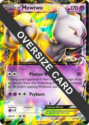 Mewtwo EX - XY183 XY183 - Jumbo Cards Holofoil