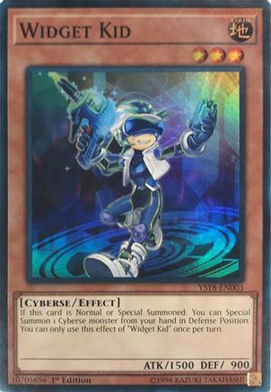 Widget Kid (YS18-EN003) - Starter Deck: Codebreaker 1st Edition