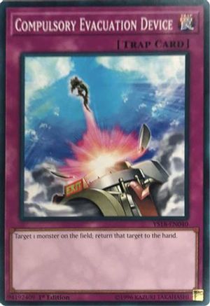 Compulsory Evacuation Device (YS18-EN040) - Starter Deck: Codebreaker 1st Edition