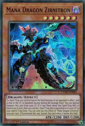 Mana Dragon Zirnitron - CYHO-EN021 - Cybernetic Horizon Unlimited