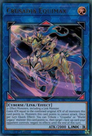Crusadia Equimax (CYHO-EN044) - Cybernetic Horizon Unlimited